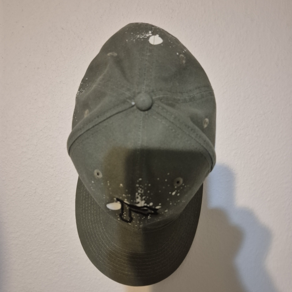 New Era Olive Green Splatter Hat - Picture 2 of 4